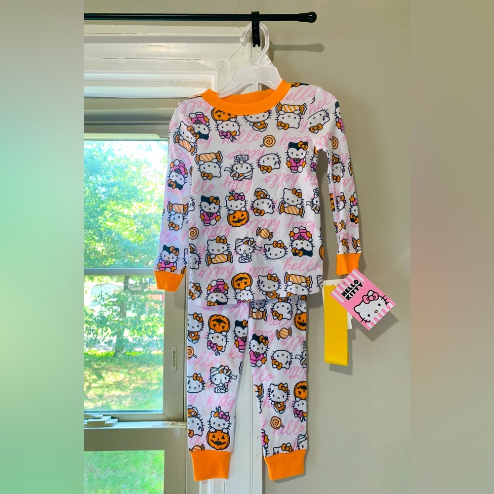 NWT Hello Kitty Halloween Kids/Toddler Pajamas - Size 3T - Licensed Sanrio